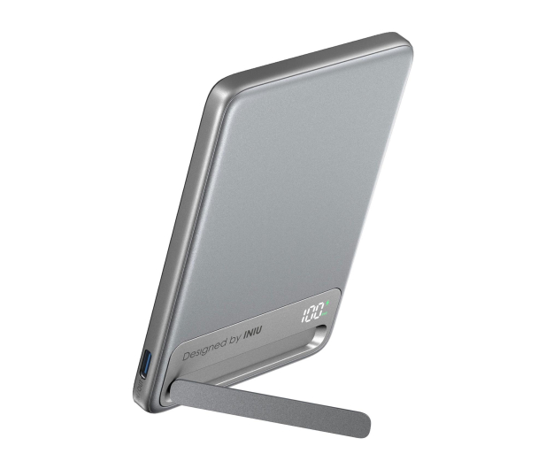 INIU MagPro Slim 5000mAh + kabel USB-C Silver - 1371568 - zdjęcie